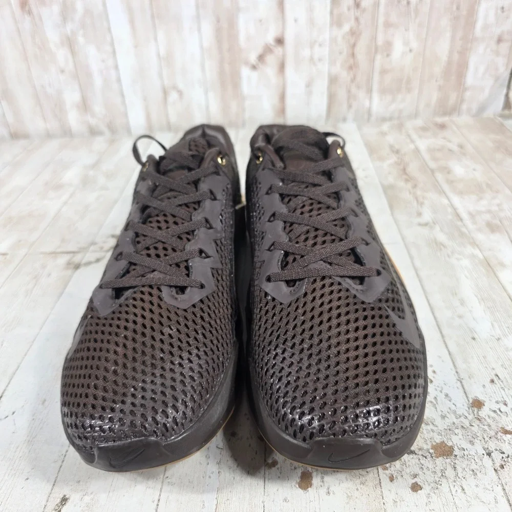 Nike Metcon 6 Baroque Brown Gum‎ Gold Mens Training Shoes CV1262-200 Size 12.5